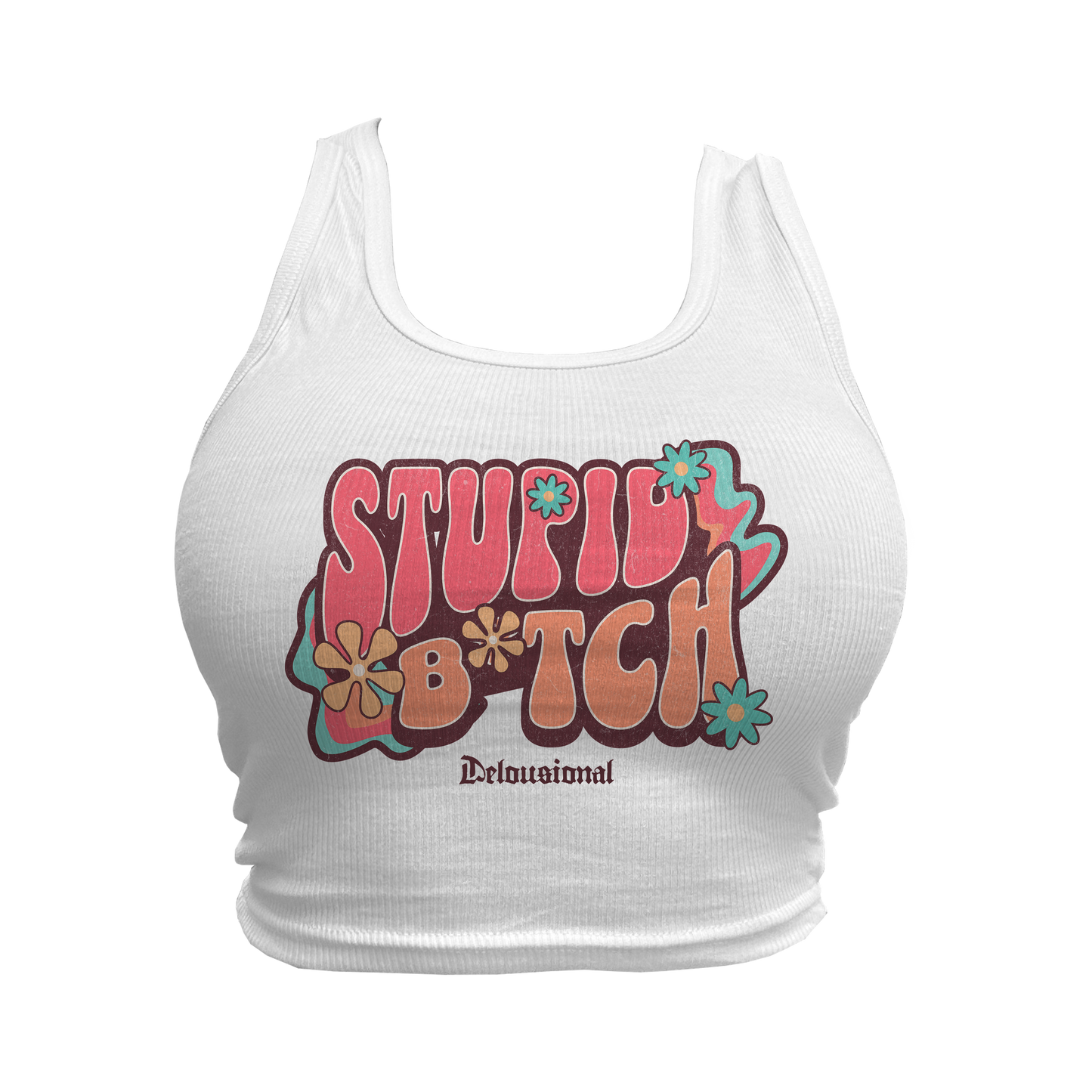 STUPID B*TCH TANK - WHITE